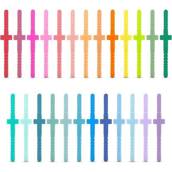 Kaleidoscope Large Jesus Cross Silicone Bracelet for Boys